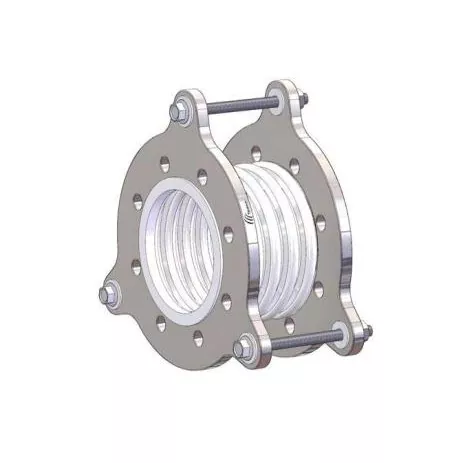 Металевий компенсатор з покриттям з PTFE
